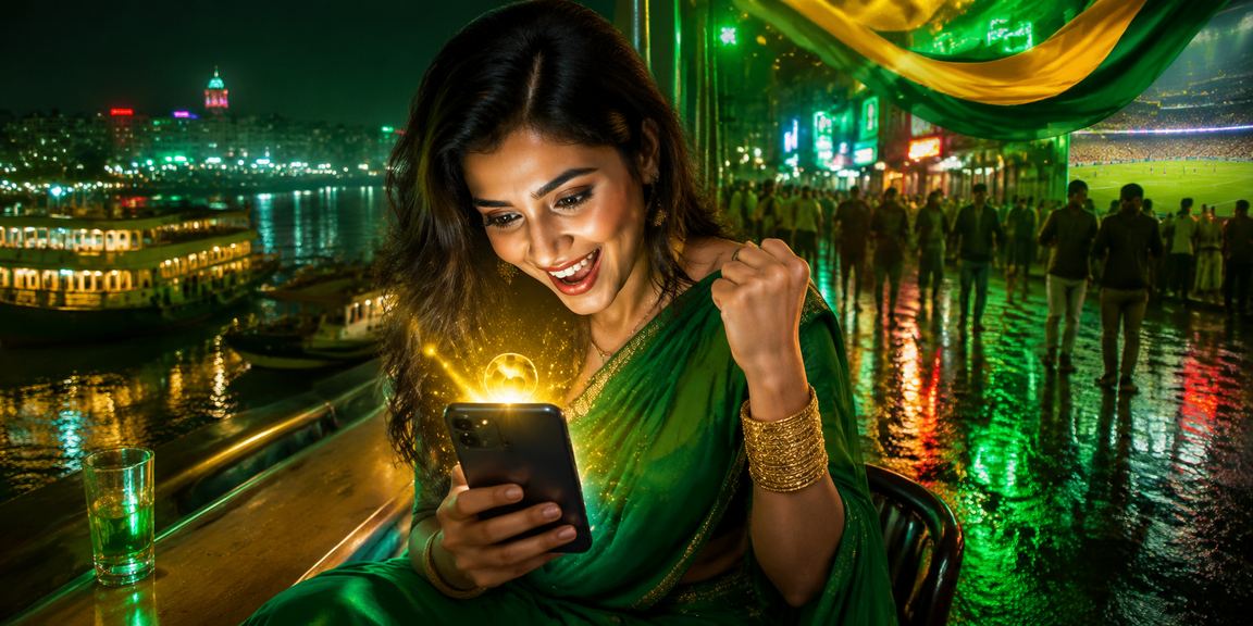বরিশালে মোবাইলে স্পোর্টস বেটিং অ্যাপ ব্যবহার